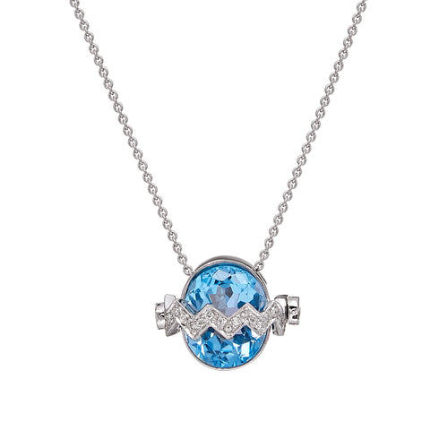 BLUE GIRL NECKLACE