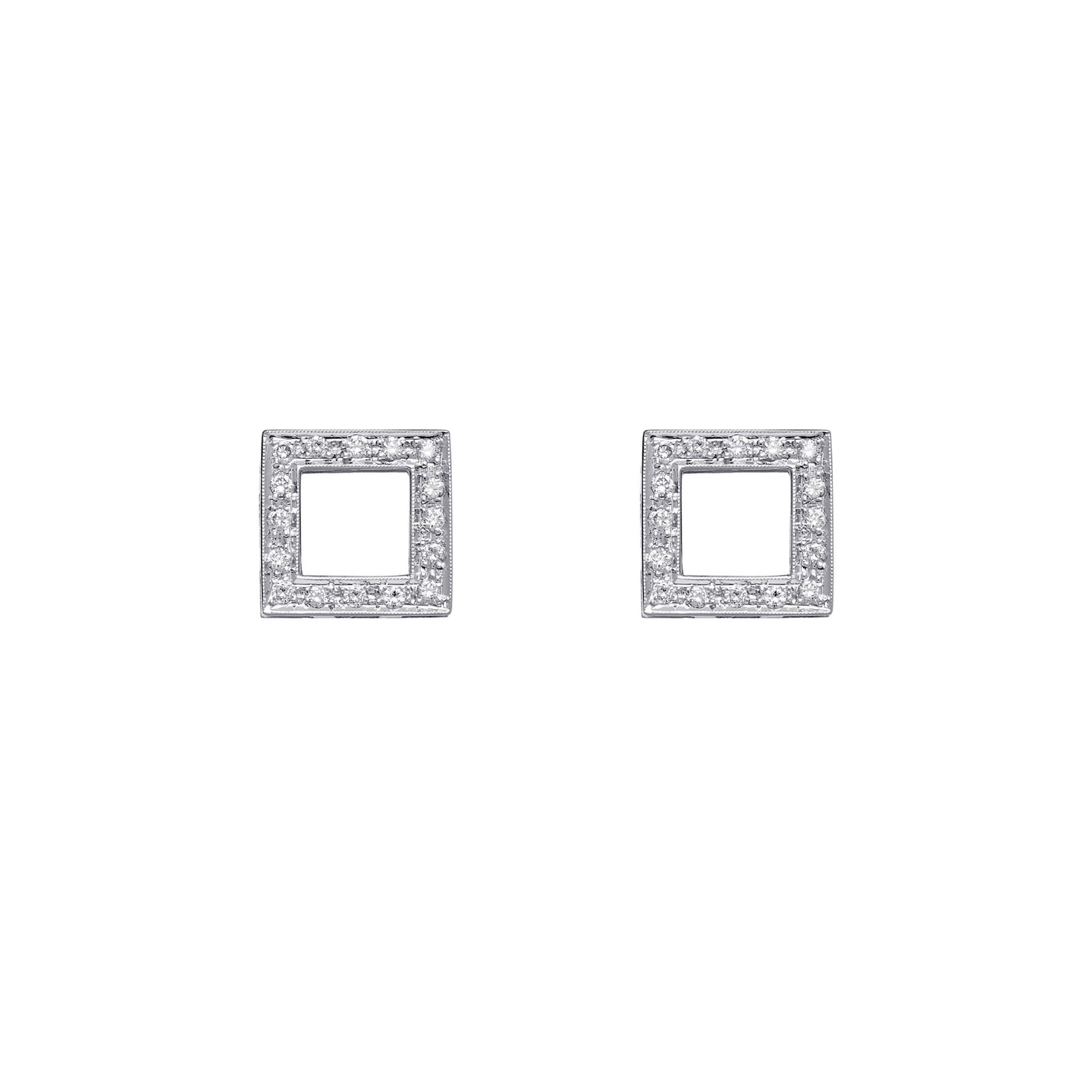 OPEN SQUARE STUDS