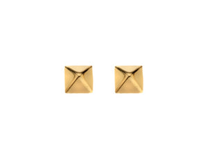 Gold Pyramid Stud