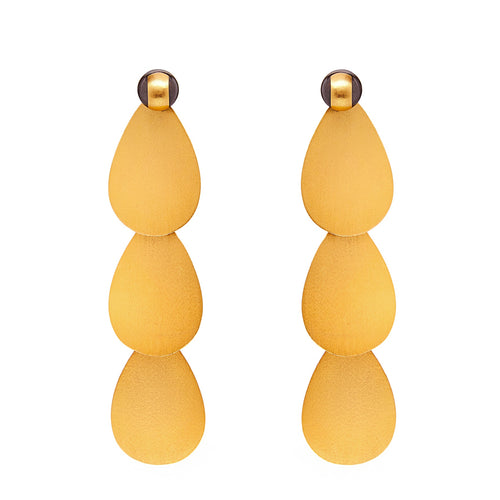 18k Yellow Gold chandelier earrings