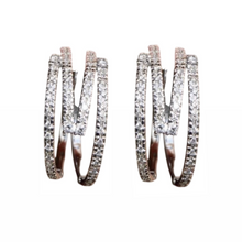 Load image into Gallery viewer, AVENUE HOOP EARRINGS